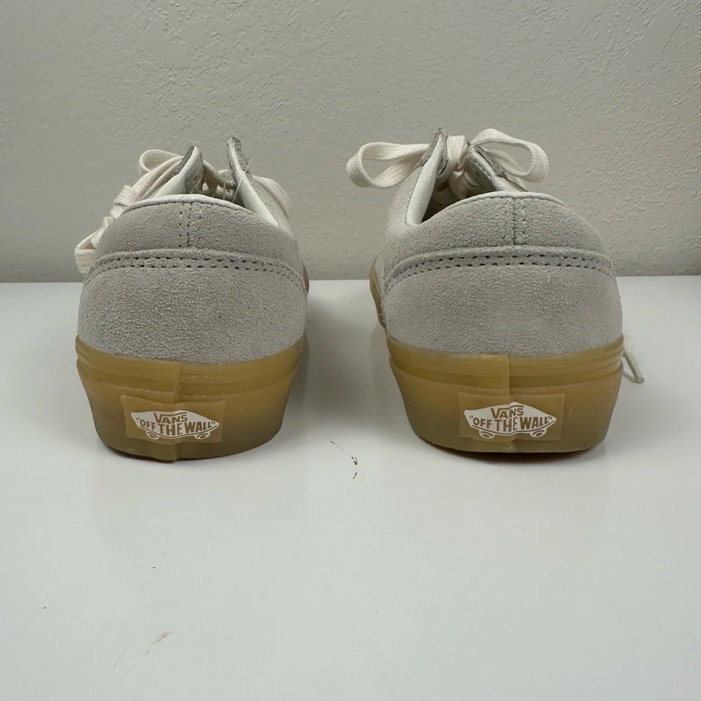 Vans‎ Sneakers Style 36 Gum Light Grey Low Top Skate Suede M 7.5 W 9